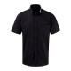 Chemise manches courtes Homme Noir RC THANN