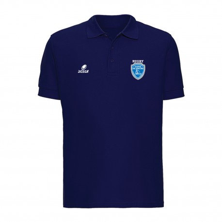 Polo APITI Homme Marine COTE DE NACRE RUGBY