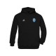 Sweat capuche Enfant Noir COTE DE NACRE RUGBY