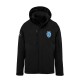 Parka Softshell DURBAN Noir COTE DE NACRE RUGBY