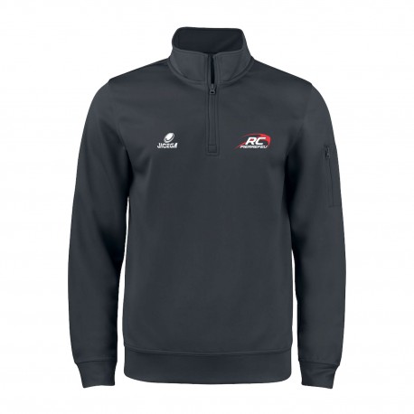 Sweat 1/4 zip CLIVE Adulte RC PIERREFEU