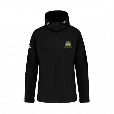 Veste Softshell NEWPORT à capuche Femme RUGBY CLUB VOUZIERS