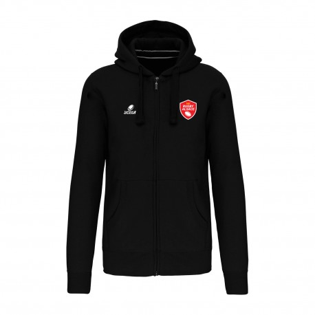 Sweat zippé à capuche ATHOL Adulte ALSACE RUGBY