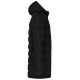 Parka longue COBDEN Noir vue côté