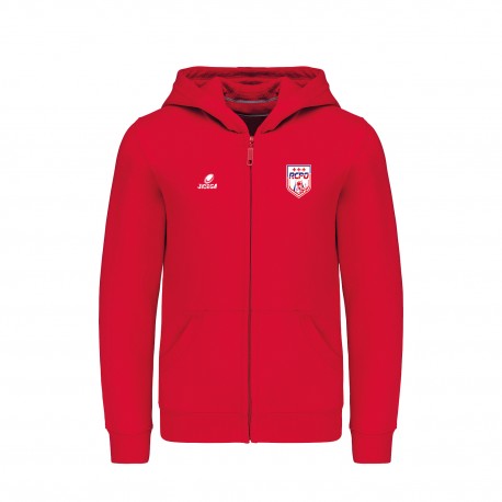 Sweat zippé à capuche ATHOL Enfant ASCPB RUGBY