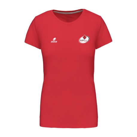 Tee-shirt Femme col V RUGBY CLUB SAINT LOUIS