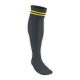 Chaussettes Rugby PRO 2 filets Noir/Jaune