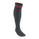 Chaussettes Rugby PRO 2 filets Noir/Rouge