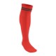 Chaussettes Rugby PRO 2 filets Rouge/Noir