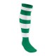 Chaussettes Rugby PRO cerclées Vert/Blanc